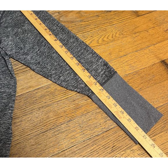 Nike Running Dri-Fit Womens Plus Size 3X Zip Thumbhole Athletic Top Gray 1/4 Zip - Picture 10 of 16